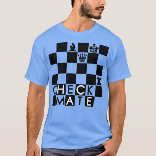 Camiseta Blusa Xadrez Jogo, Chess Checkmate, Xeque-mate 055