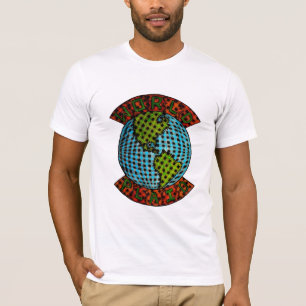 Camiseta Xadrez do mundo - série da assinatura de Sasquatc