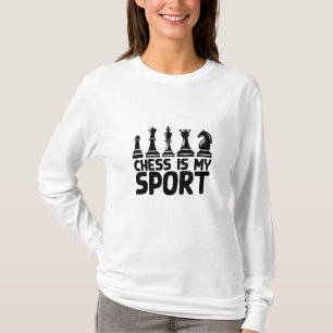 Camiseta Xadrez É Meu Esporte