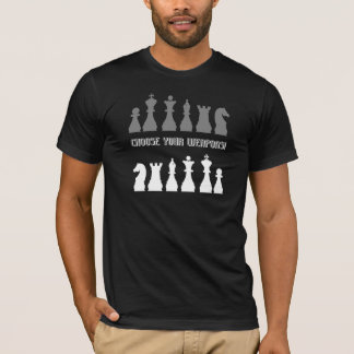 Camiseta xadrez engraçada