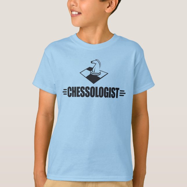 Camiseta Xadrez Engraçado (Frente)
