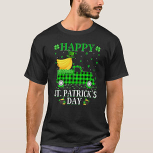 Camiseta Xadrez Engraçado Buffalo Verde Caminhão Fruta Ban