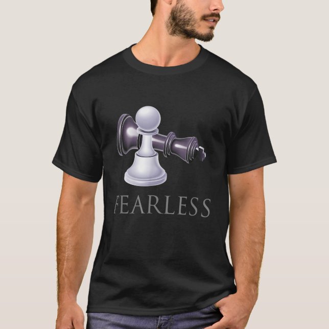 Camiseta Xadrez Engraçado - Presente Inteligente Do Jogador (Frente)