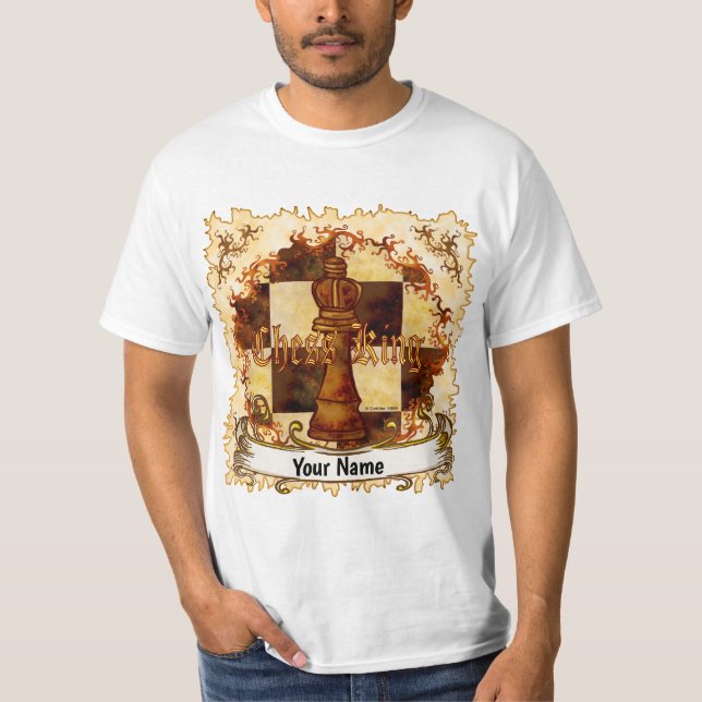Camiseta Xadrez King T-Shirt (Frente)