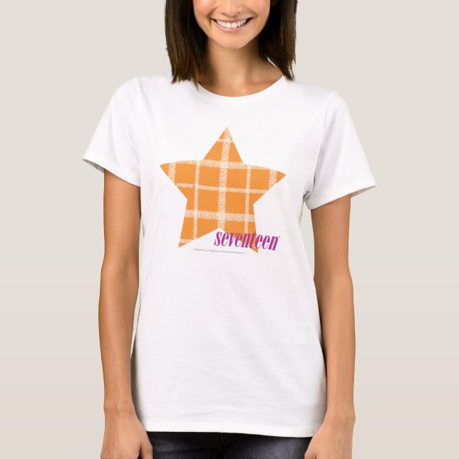 Camiseta Xadrez Laranja 2 (Frente)