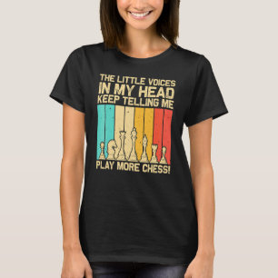Camiseta Xadrez Legal Para Homens Mulheres Peça Treinador d