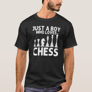 Camiseta Xadrez Legal Para Meninos Jogo De Tabuleiro Para J