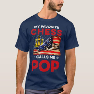 Camiseta Xadrez Minha Pessoas Favorita Me Chame De Pop
