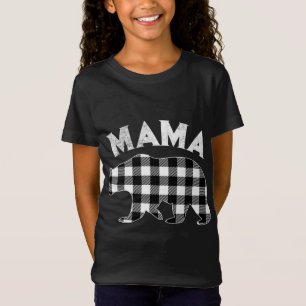 Camiseta Xadrez Negra E Branca De Búfalo, Natal