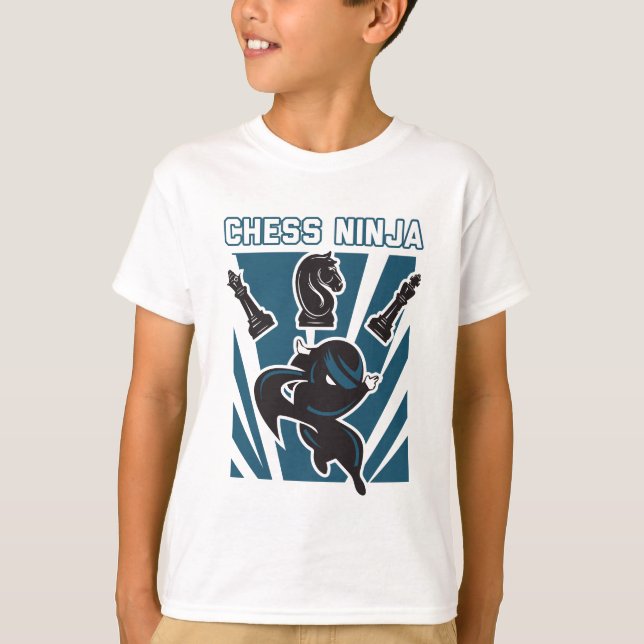 Camiseta Xadrez Ninja (Frente)