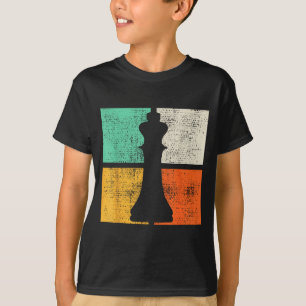 Camiseta Xadrez Peças de Xadrez Rei Jogador 