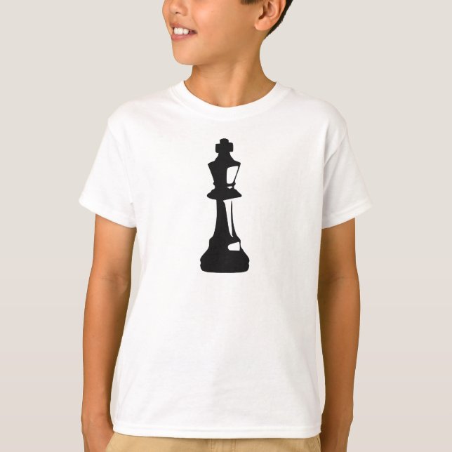 Camiseta Xadrez - Rei (Frente)