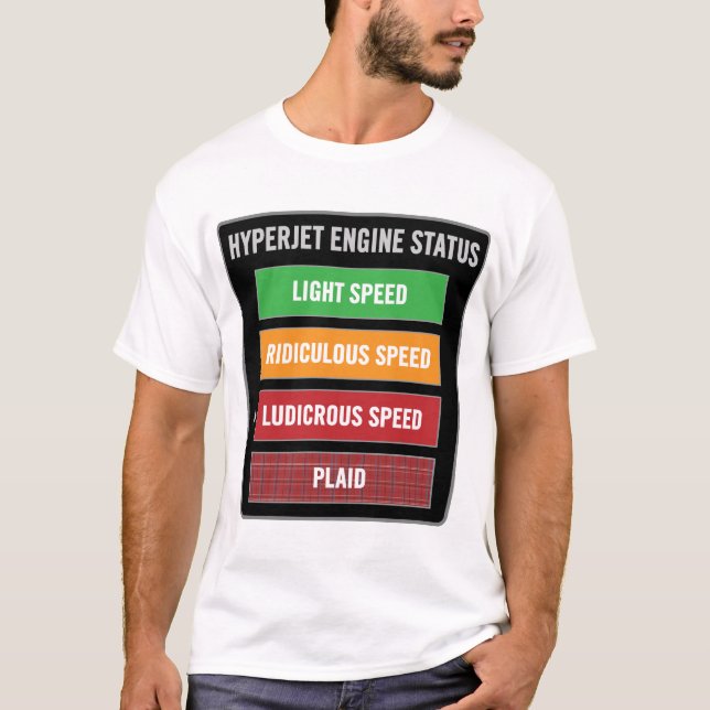 Camiseta xadrez ridículo da velocidade do estado do motor (Frente)