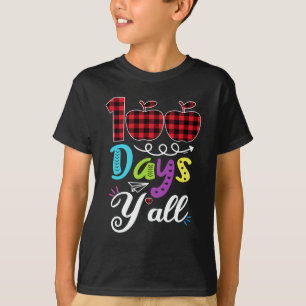 Camiseta Xadrez Vermelha 100 Dias Vocês Todos Engraçados
