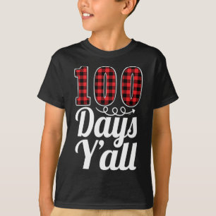 Camiseta Xadrez Vermelha 100 Dias Vocês Todos Engraçados 10