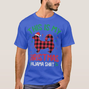 Camiseta Xadrez Vermelha Design Feia Este É Meu Cachorro De