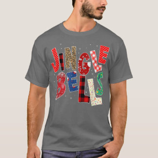 Camiseta Xadrez Vermelha Jingle Belga Família Natal Pajama 