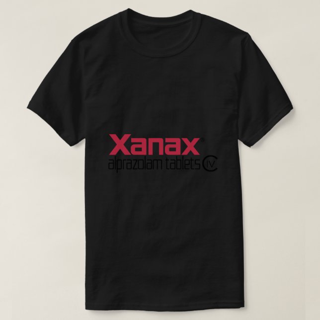 Camiseta Xanax marca Classic T-Shirt (Frente do Design)
