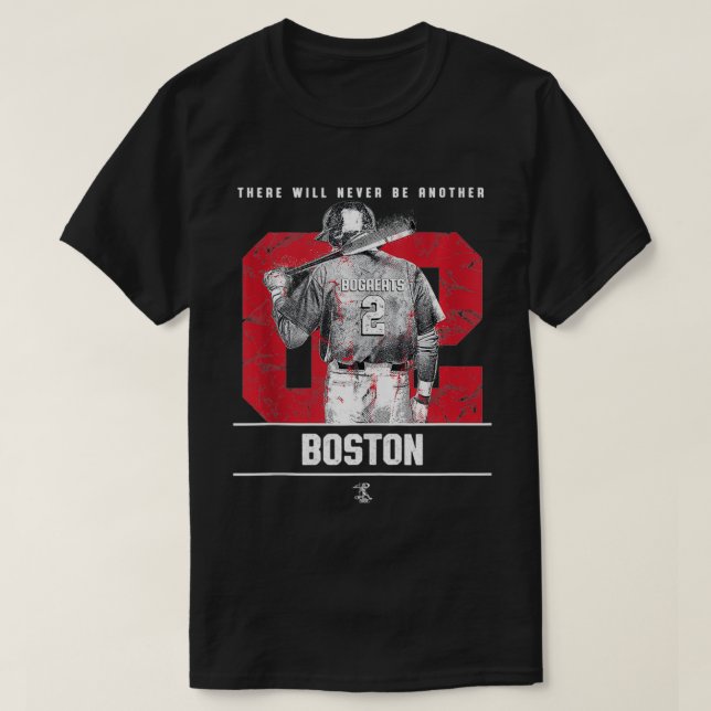 Camiseta Xander Bogaerts Nunca Haverá Outro Appa (Frente do Design)