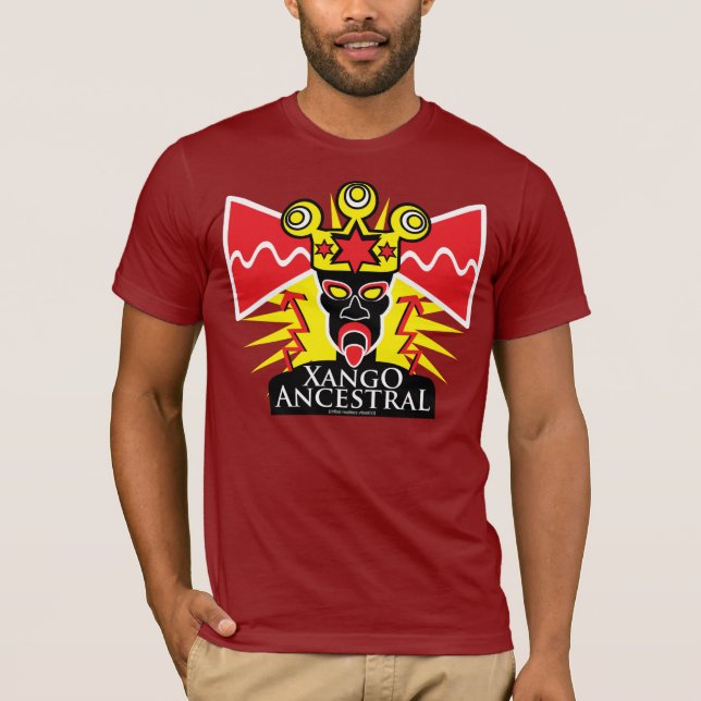 Camiseta Xango ancestral (Frente)