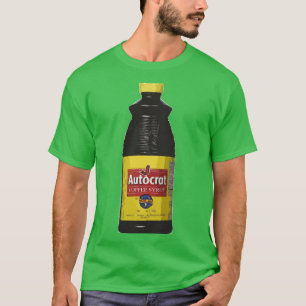 Camiseta Xarope de Café Autocrata Desenhado