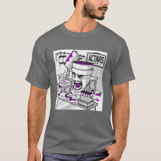 Camiseta Xarope para Tosse de Codeína Lean Double Cup Sizzu
