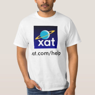 Camiseta xat_logo, xat.com/help