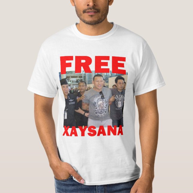 Camiseta Xaysana livre (Frente)