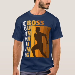 Camiseta XC entre países em execução