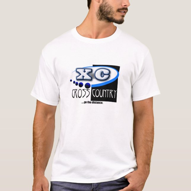Camiseta XC país transversal - vai à distância - TShirt (Frente)