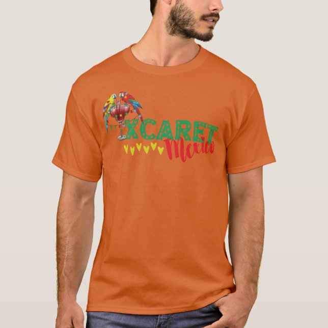 Camiseta Xcaret Park Meico Xcaret Meico Bird (Frente)