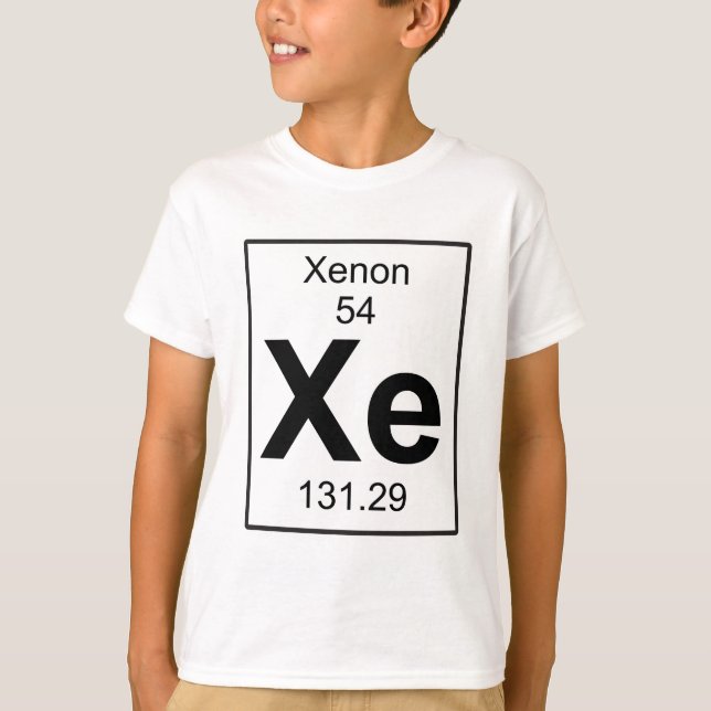 Camiseta Xe - xénon (Frente)