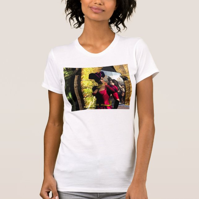 CAMISETA XENIA EXPLORA ÓRBITER DE HIPERION (Frente)