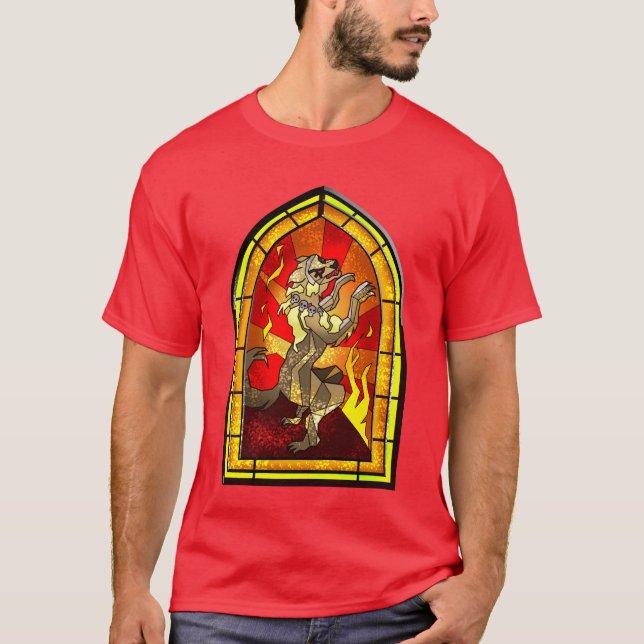Camiseta Xenitol em vidro (Frente)