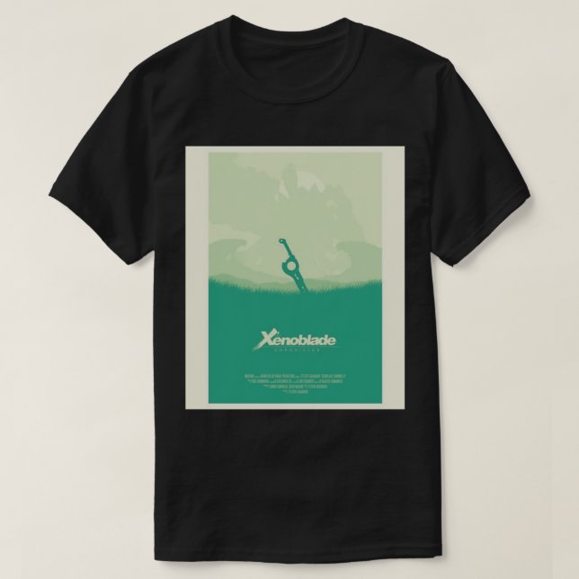 Camiseta Xenoblade Xenoblade Xenoblade Xenoblade Xenoblade (Frente do Design)