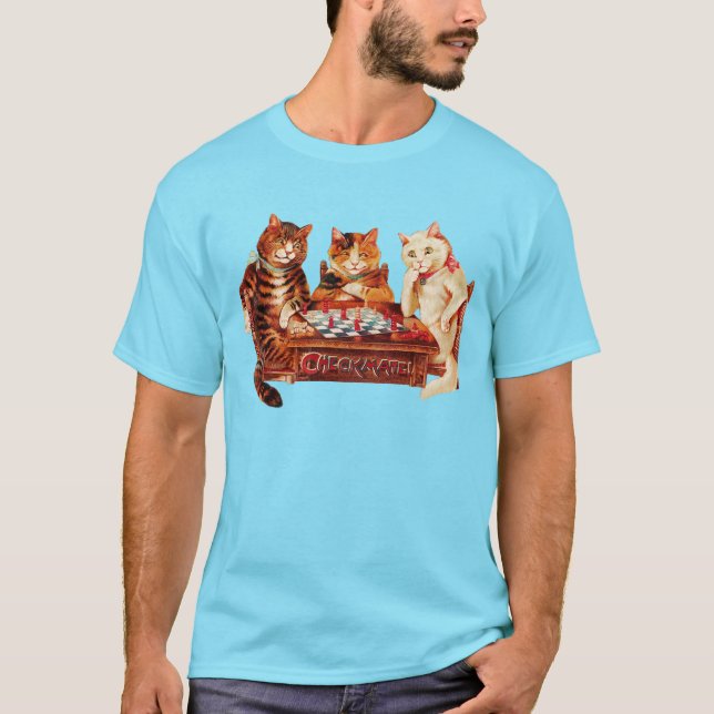 Camiseta Xeque de Gato (Frente)