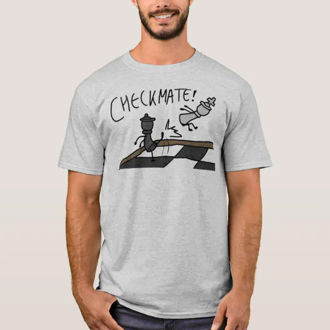 Camiseta Blusa Xadrez Jogo, Chess Checkmate, Xeque-mate 055