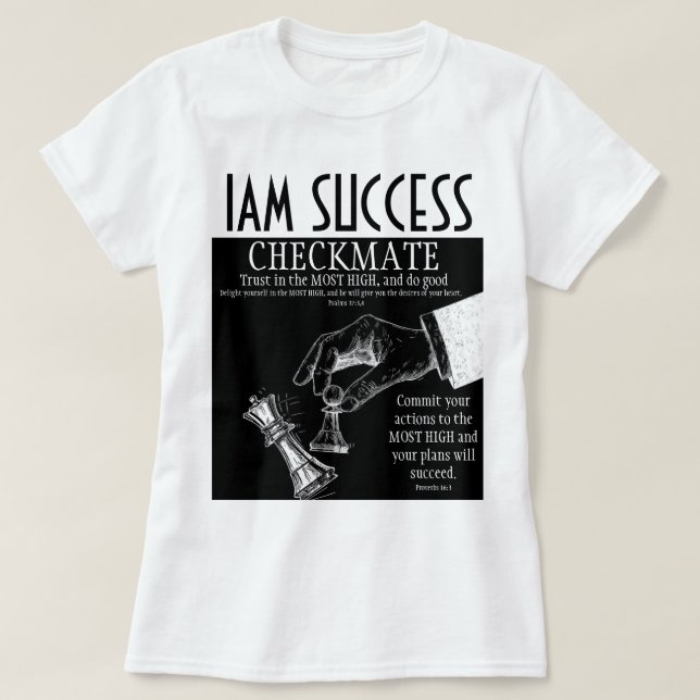 CAMISETA XEQUE-MATE (Frente do Design)