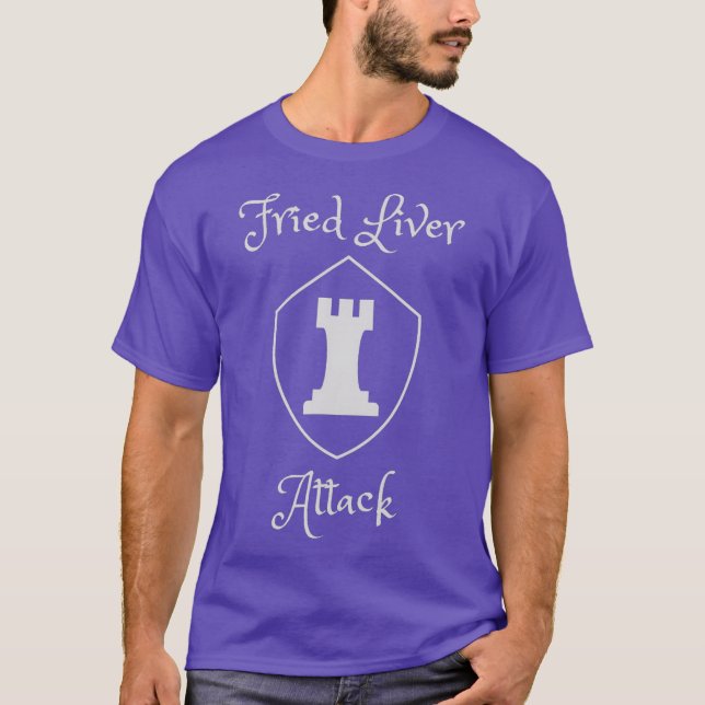 Camiseta Xeque-mate Fried Liver (Frente)