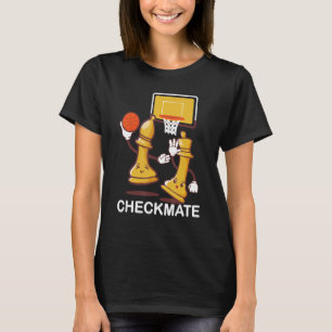 Camiseta Xeque-mate Jogando Chess Game Bishops Chessboard C