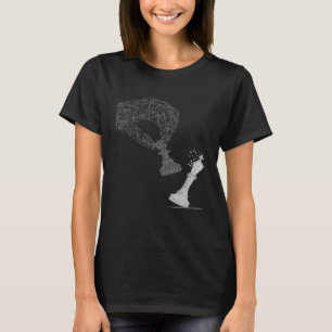 Camiseta Xeque-Mate no Xadrez   Peça do Jogador Jogo