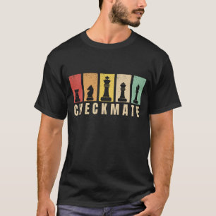 Camiseta Xeque-Mate Xadrez Vintage