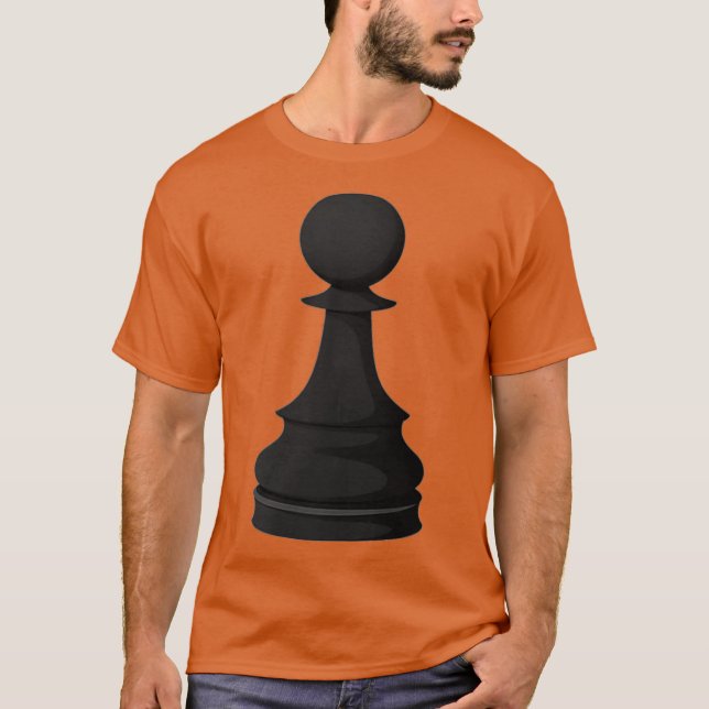 Camiseta Xeque    PawnNational Chess Day Checkmate Legal (Frente)