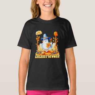Camiseta Xerife Cowboy Fantasma Assustador Halloween