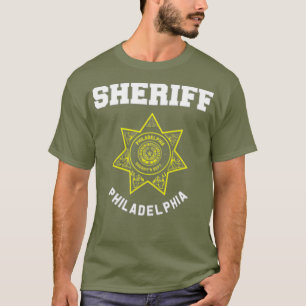 Camiseta Xerife da Pensilvânia do Condado de Philadelphia _