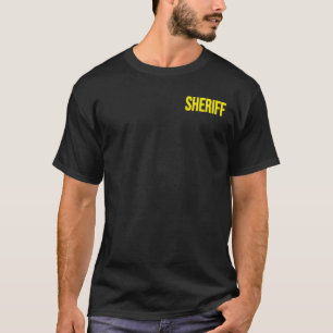 Camiseta Xerife Polícia da Polícia - Deputado Uniforme