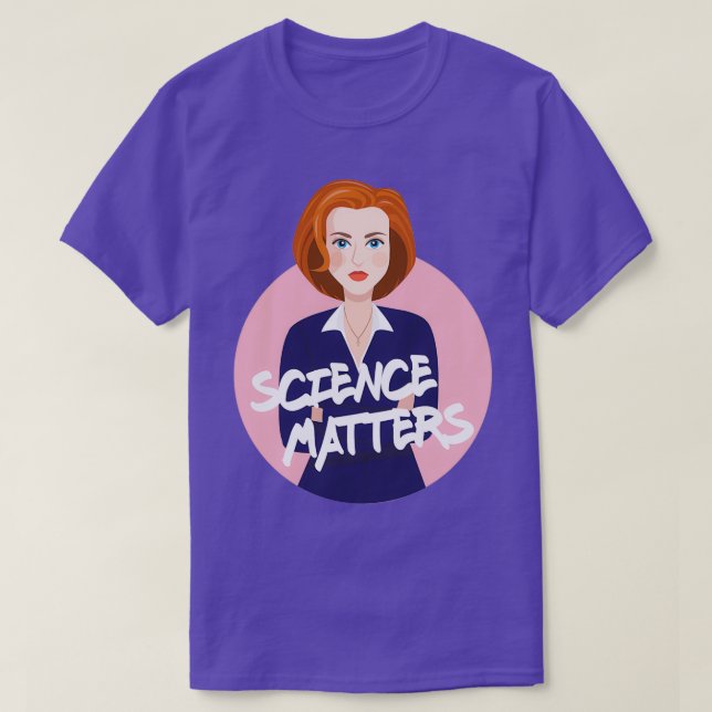 Camiseta XFiles Dana Scully (Frente do Design)