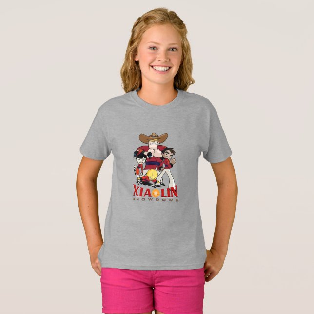 Camiseta Xiaolin Showdown | Crianças T-Shirt (Frente Completa)