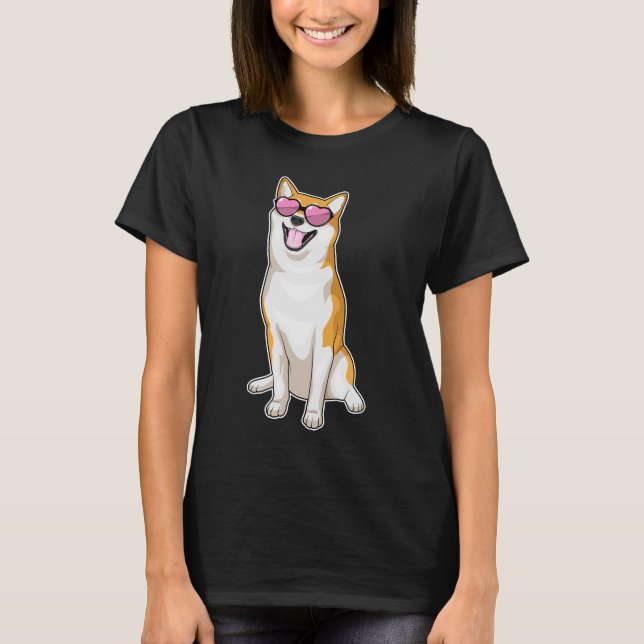 Camiseta Xiba Inu Sunglass (Frente)