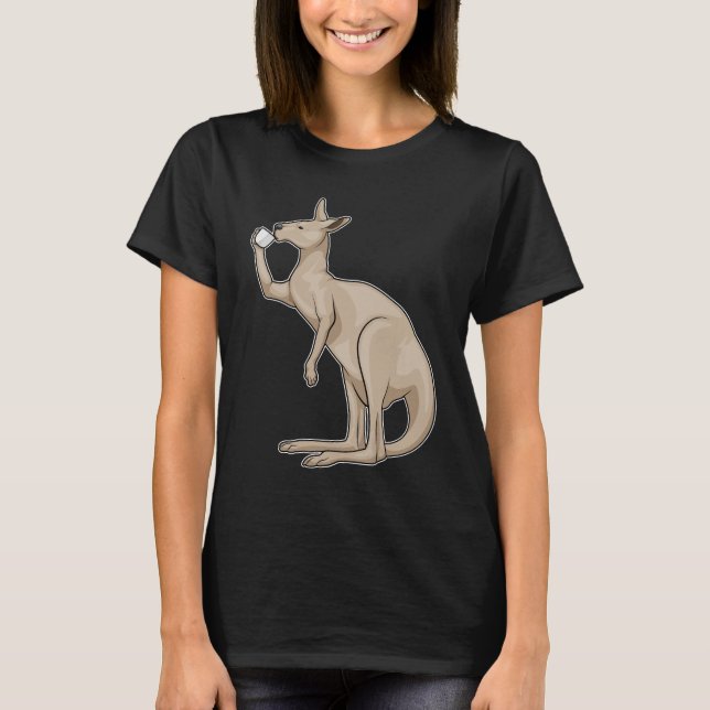 Camiseta Xícara de Café Canguru (Frente)
